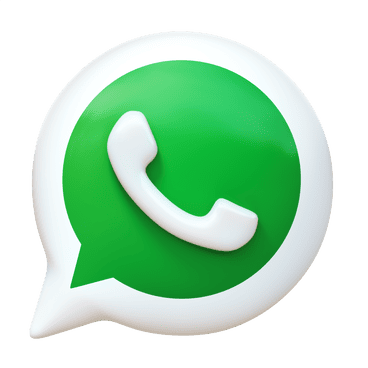 Logo do WhatsApp em 3d